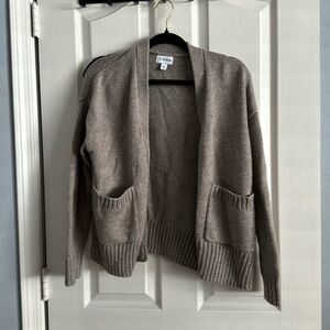 The drop cardigan
